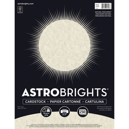 Astrobrights Paper, Astroparche 65#, Nl Pk WAU26428